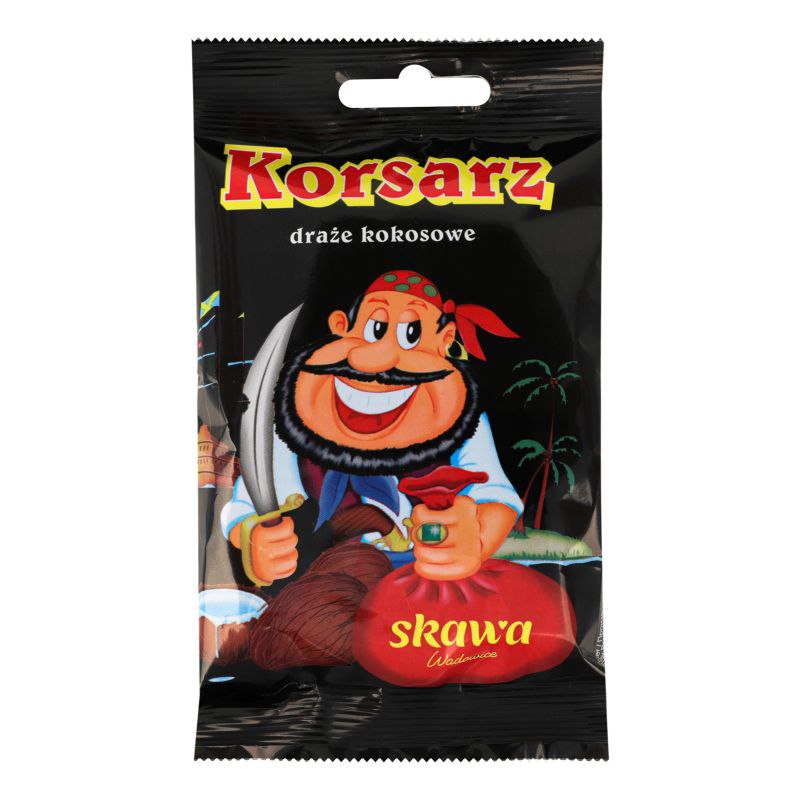 Драже Skawa Korsarz кокосове в какаовій глазурі 60г